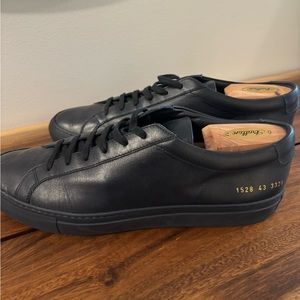 Dark Navy Blue Common Project Achilles Low - Size 43 / Men's US Size 10